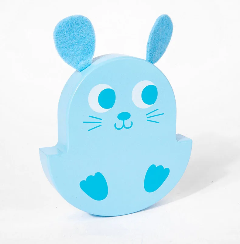 Rabbit Pulling Carrots Shape Matchnig Game For Toddlers Montessori Educational Toys Vegetable and Animal Recognition