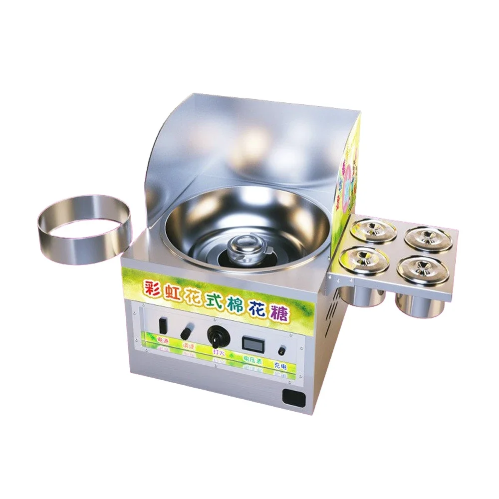 Hot Sale Popular Gas And electric Portable Marshmallow Maker Sugar Floss Cotton Candy Machine