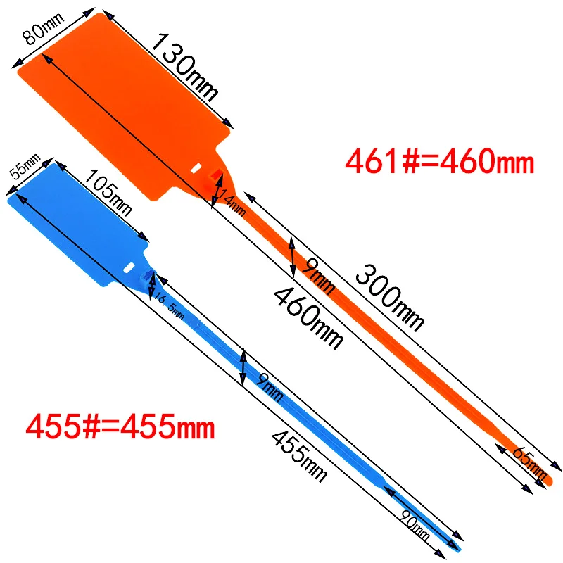 455mm Large nylon wire cable tie tag tightener padlock cargo container lock security plastic seal