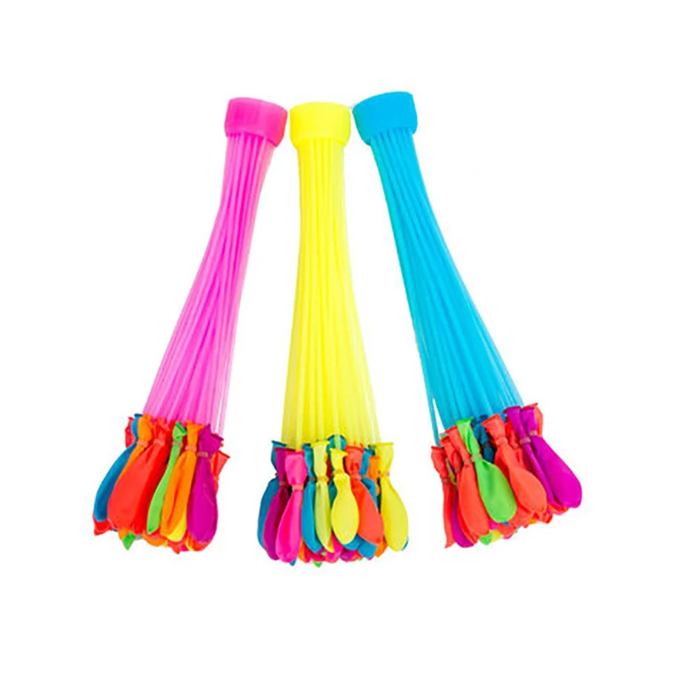Rubber 111 quick fill self sealing boobs water balloons self tie magic water balloon maker summer party bomb water balloons
