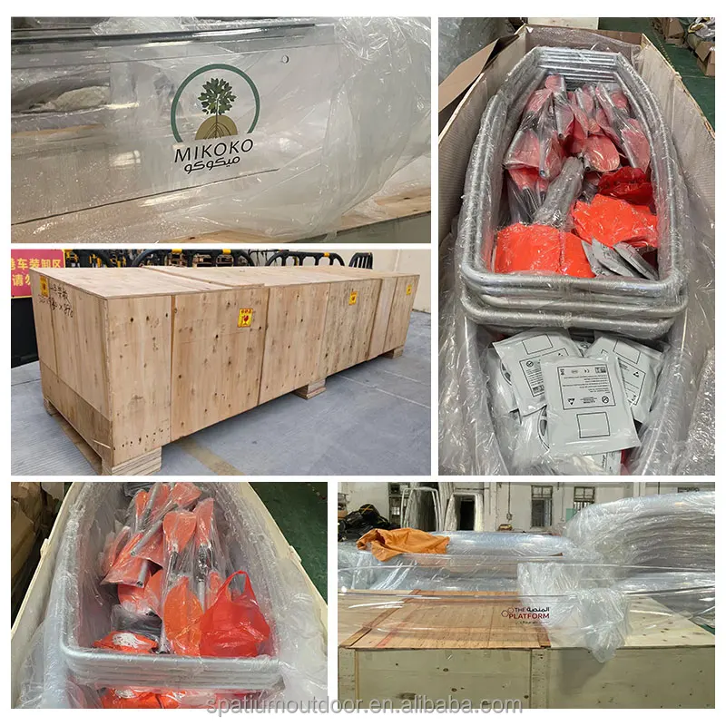 Spatium 2024 New Trendy wholesale pc crystal rowing boats glass see through Transparent kayak For sale