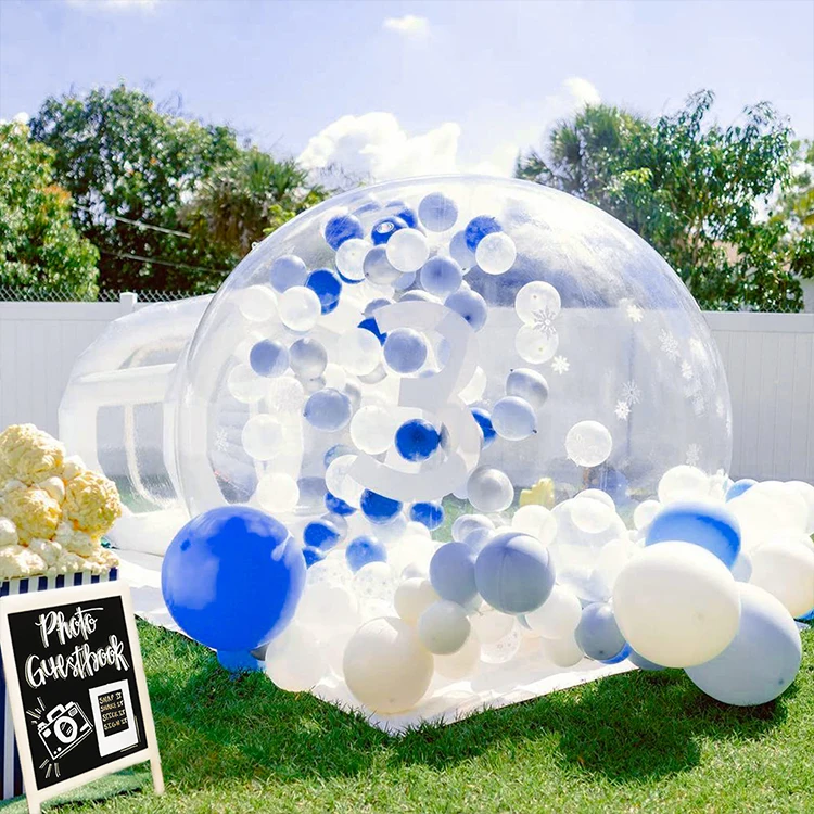 3M Clear high quality bubble house Inflatable bounce Balloon House bubble tent for Event Rental and Photography