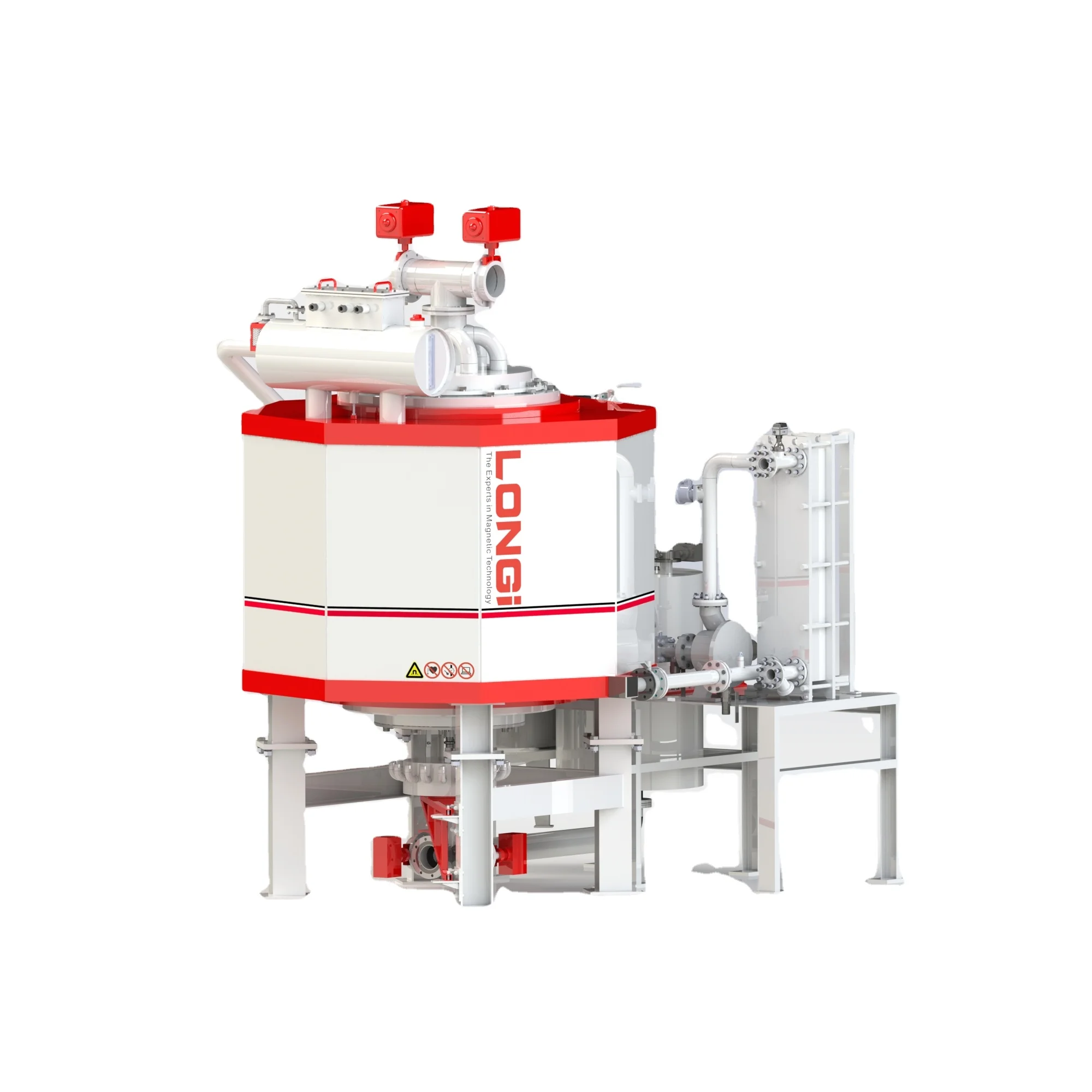 Petrochemical and steel industry boiler condensate Using High Gradient Magnetic Filters Remove Oxide Iron for Heating Equipment