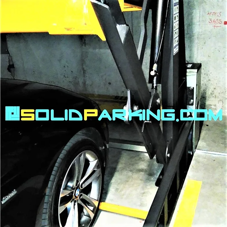 Amazing style 2000kg TP-200 Two post tilting car parking lift secifically  for lower celling