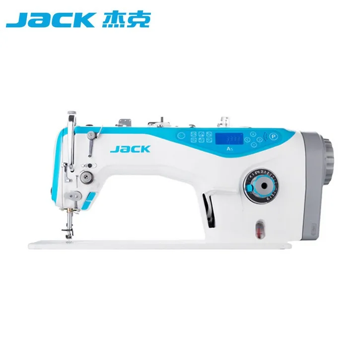 Высокое качество Jack A5 с компьютеризированной швейной машиной Промышленная Прямая швейная машина триммер двумя ножами