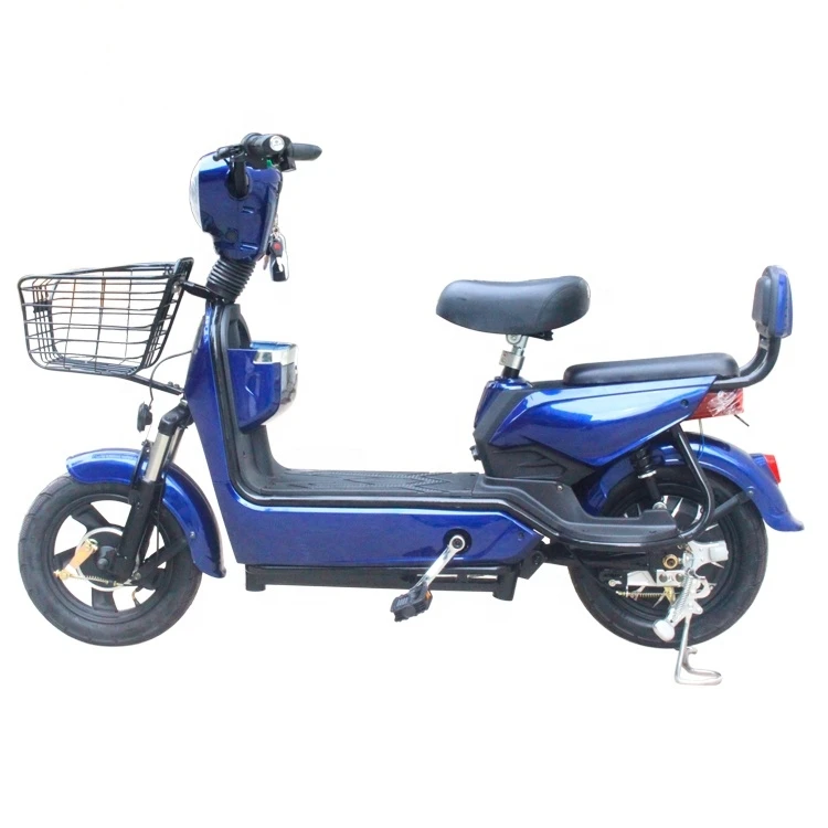 Wholesale City Low Price Best Seller E Bike With Basket Electric 12v Dc New Product Electric Bicycle With Back Seat