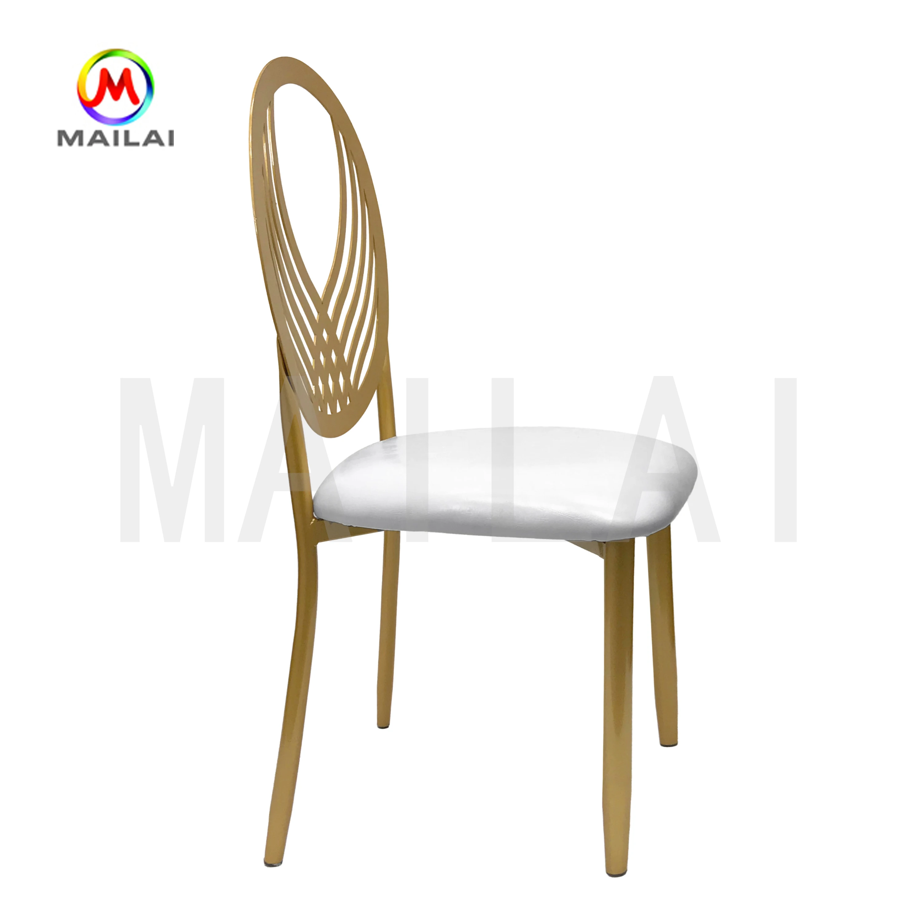 Foshan Mailai Factory Direct Sales Chameleon Flower Back Chair