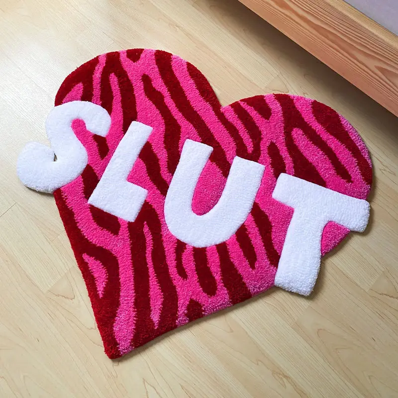 Fast Shipping Handmade Tufted Rug Fluffy & Soft Wedding Decorations Present Item for Event