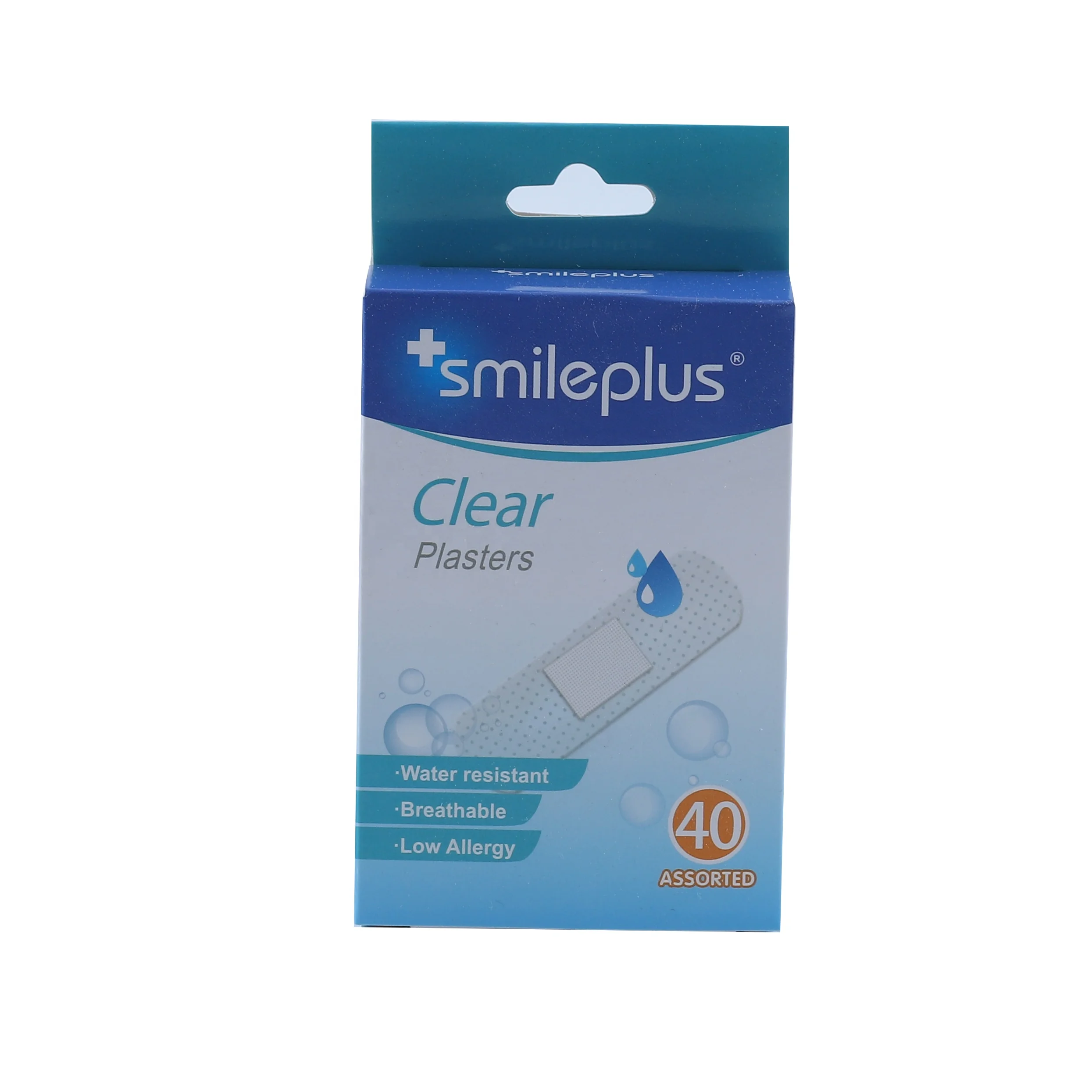 Waterproof Breathable Kids Outdoor First Aid Adhesive Bandage Printed Band-aid in Plastic Box