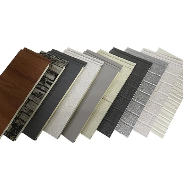 Aluminum Foam Sandwich Panel 16mm Decorative Insulated Cheap Metal Siding Wood Customized Office Building Farmhouse AGM 3.7kg/m2