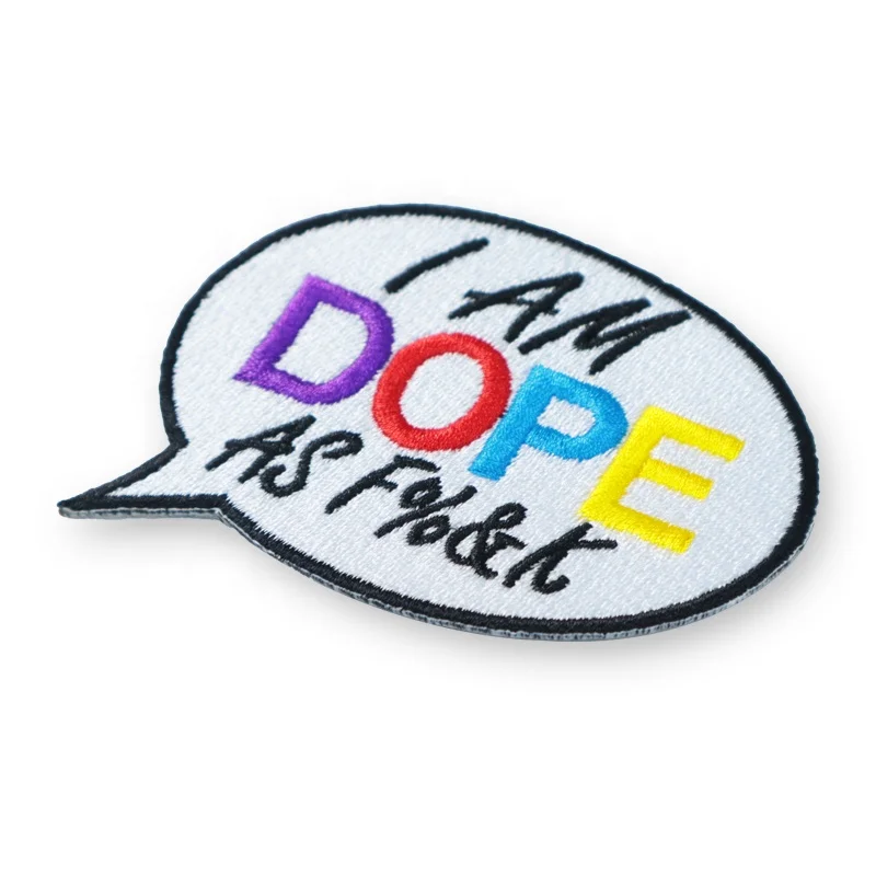 Оптовая продажа больших вышитых нашивок с помощью утюга для худи