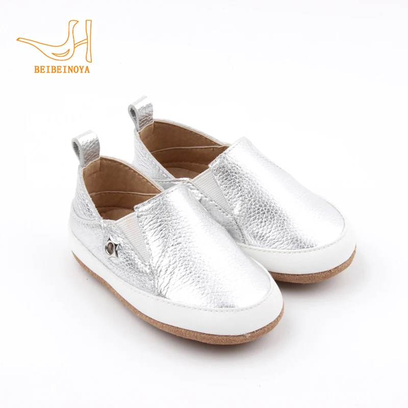 Babyhappy Shoes Manufacturer 0-24 Month Baby First Step Shoes Genuine Leather Unisex Slip-on Soft Sole Casual Toddler Shoes