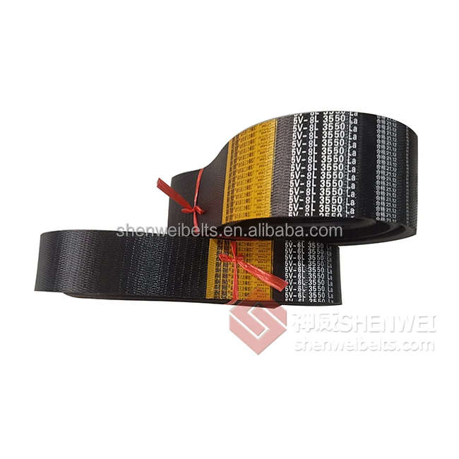 Hot sale SHENWEI 6pk 1725 pk belts 8pk1725 fan belt 3288475 c3288475 5v2080 vbelt for generator