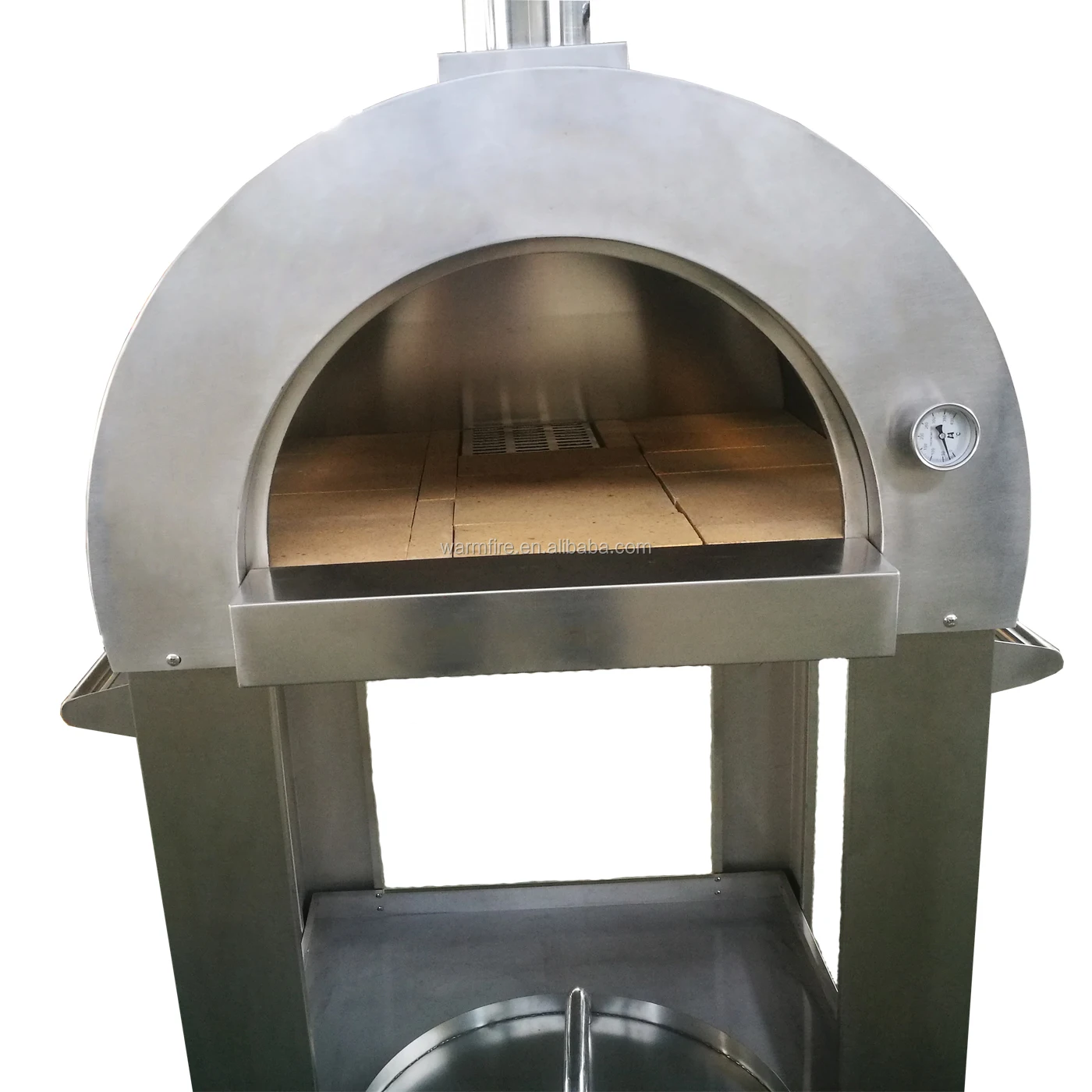 2021 Hot Sale Factory Directly Supply Outdoor Wood Fired Pizza Oven Mini Pellet Charcoal Pizza Oven