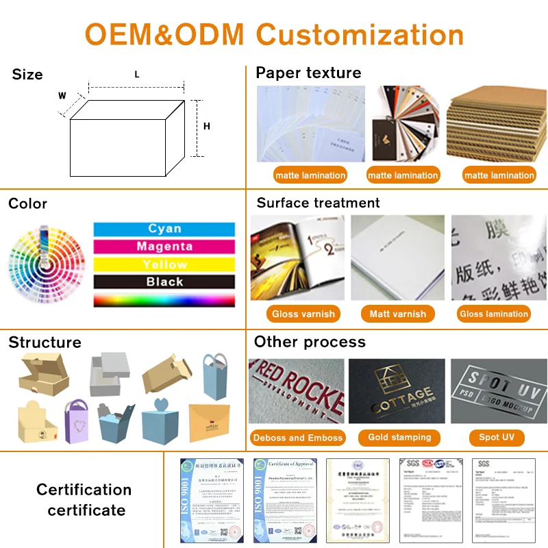 PINYUANXING PAPER BOX OEM&ODM FACTORY Pit Cigar Meal Heart Bridesmaid Folding Wedding Handle Drawer Gift Bow Handle Paper Box