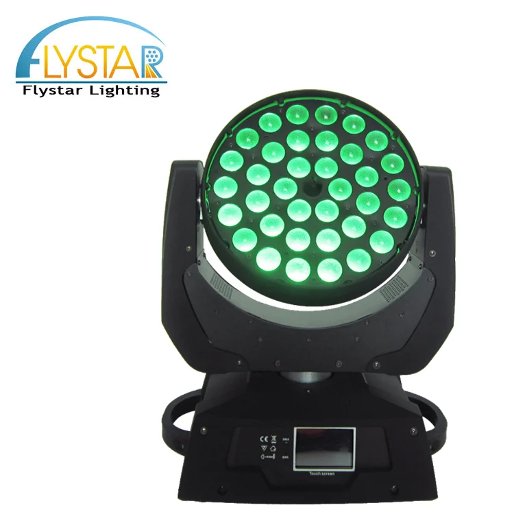 RGBW zoom 36x10w led moving head wash light robe robin 600