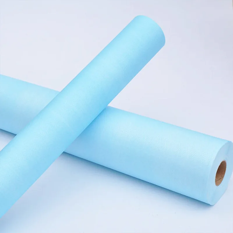 Hot Sale Hospital Medical Massage Paper Sheets home Non Woven Disposable Bed Sheet Roll for Exam table