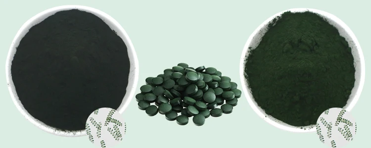 Sspirulina powder..