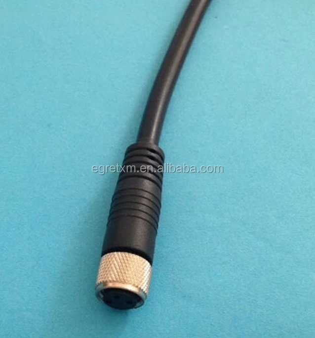 M16 M8 Ip67 кабель 3 прямо пластически 2Pin 4 контактный