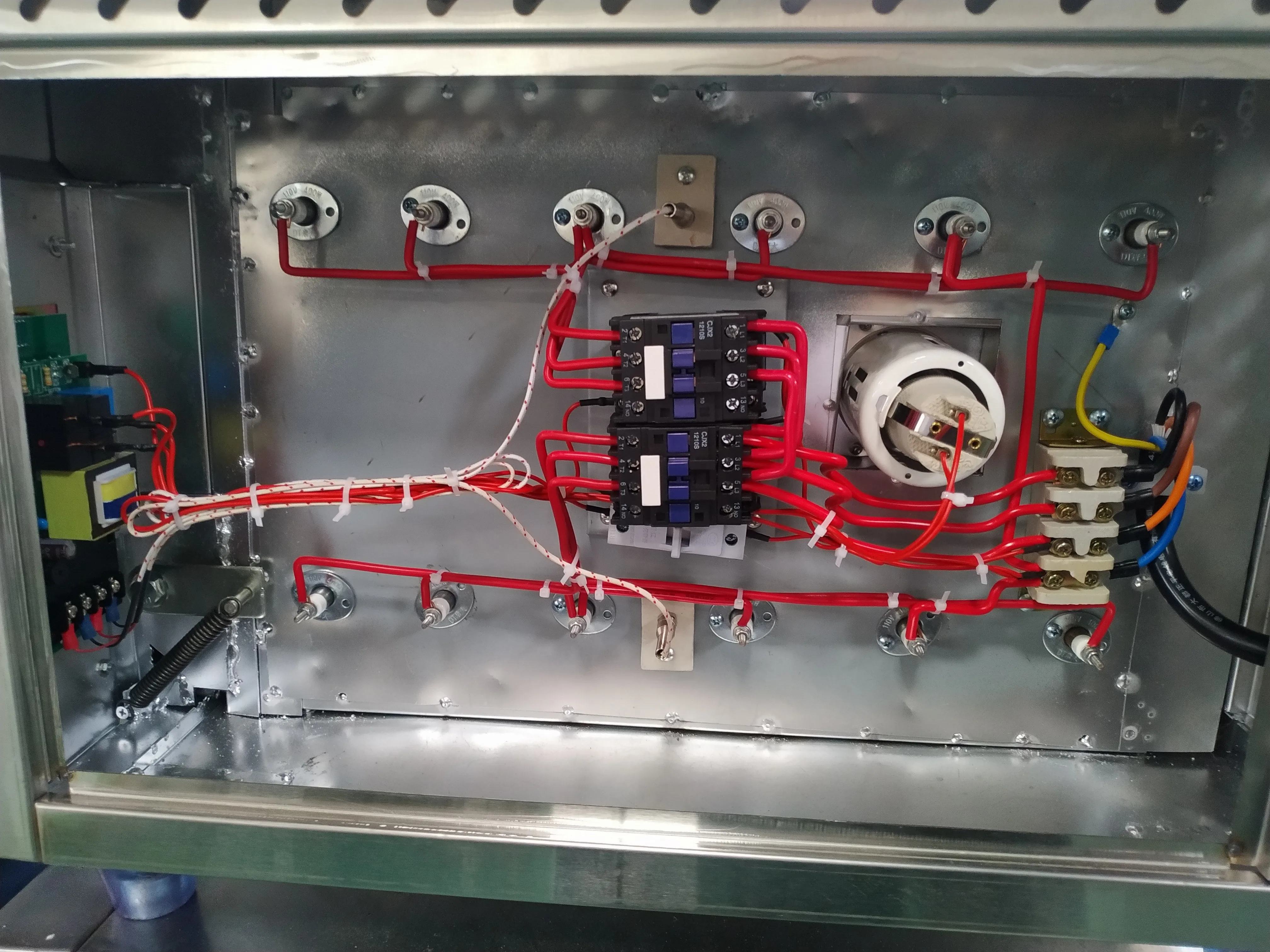 1 deck 1 tray micro-computer control panel electric commercial baking oven for baking bread and cake