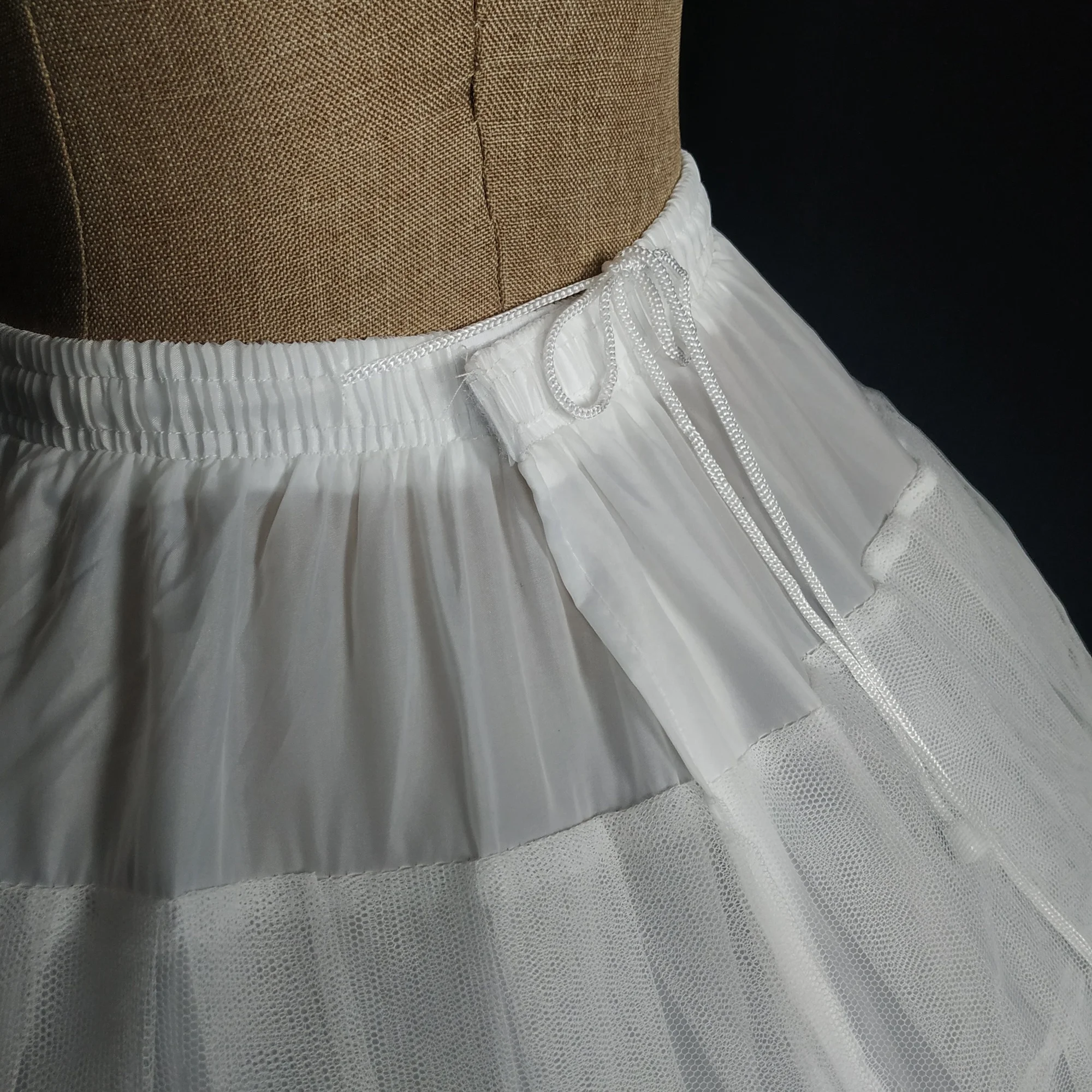 
4 hoop 2 yarn Exquisite workmanship User-friendly design petticoat flower girl women petticoat dress 