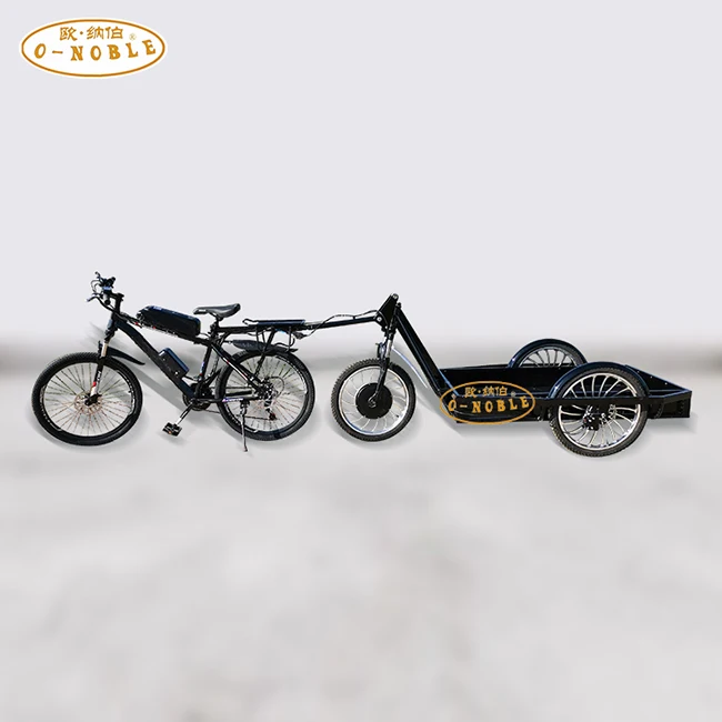 Newly designed electric 3 wheel cargo bicycle trailer tricycle trailer to store luggage