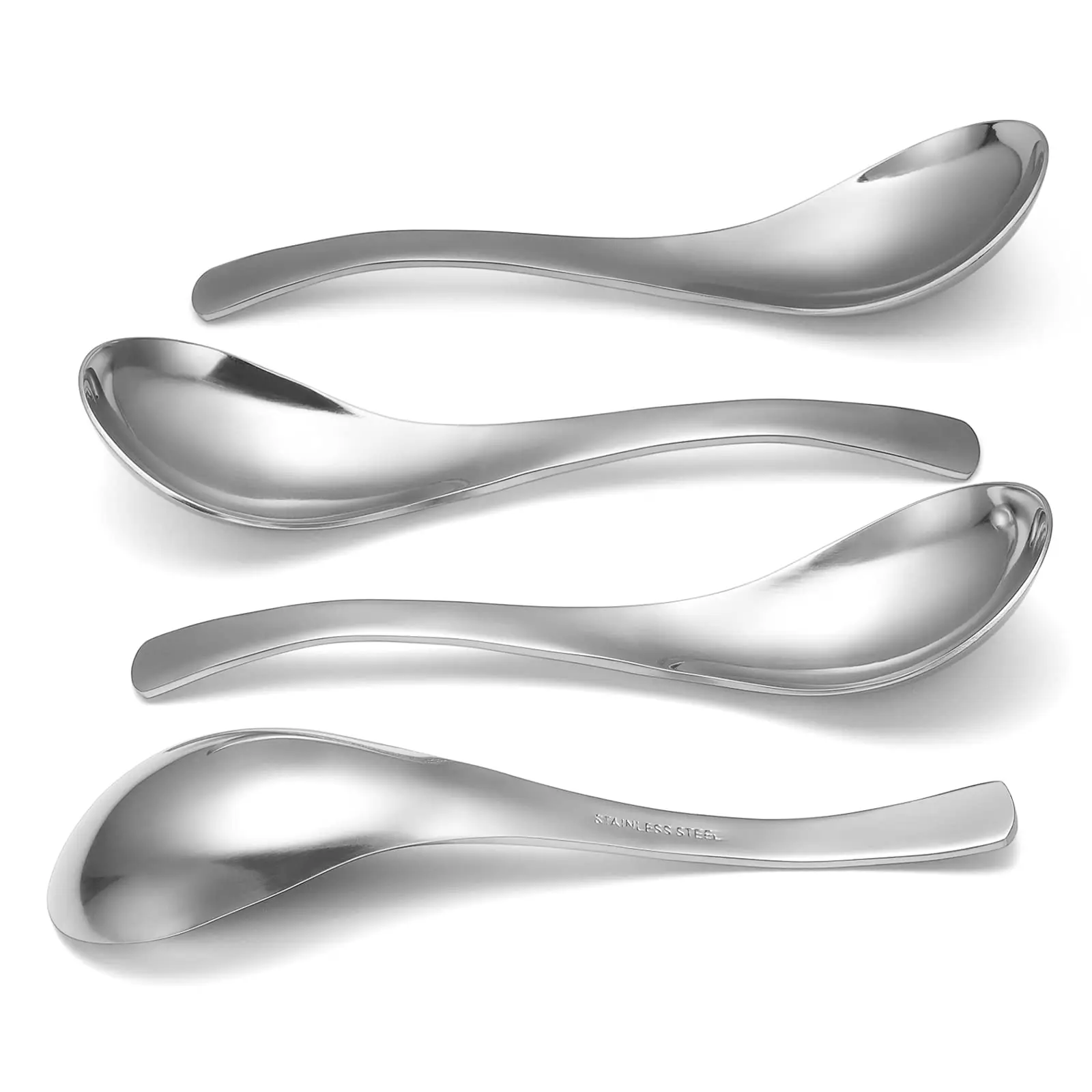 New Arrival Dinner Silverware Swiss Home Cutlery Gold Color Flatware Set