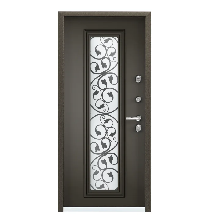 Super Anti-low Temperature Steel Exteriors Front Door  SNEGIR 55CC
