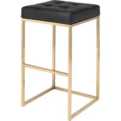 nordic minimalist iron bar stool chair white high bar chairs for kitchen luxury backless bar lounge chair gold base