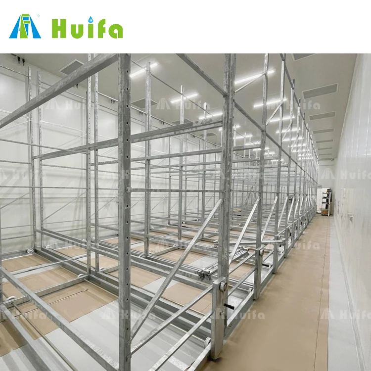 Vertical Multi Layers Level System Greenhouse Aluminum Seedbed Frame And Plastic Abs Food Grade Tray Benches