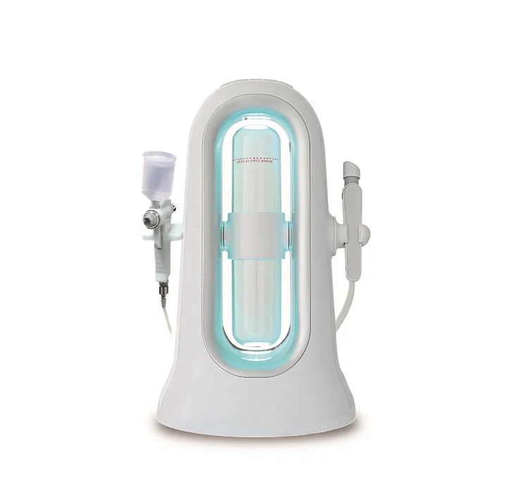 hydrofacials machine small bubble facial hydra oxygen jet aqua peel skin scrubber machine 2021
