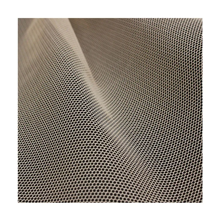 Manufacturer Knitted Mesh Fabric 100% Polyester Mesh Hard