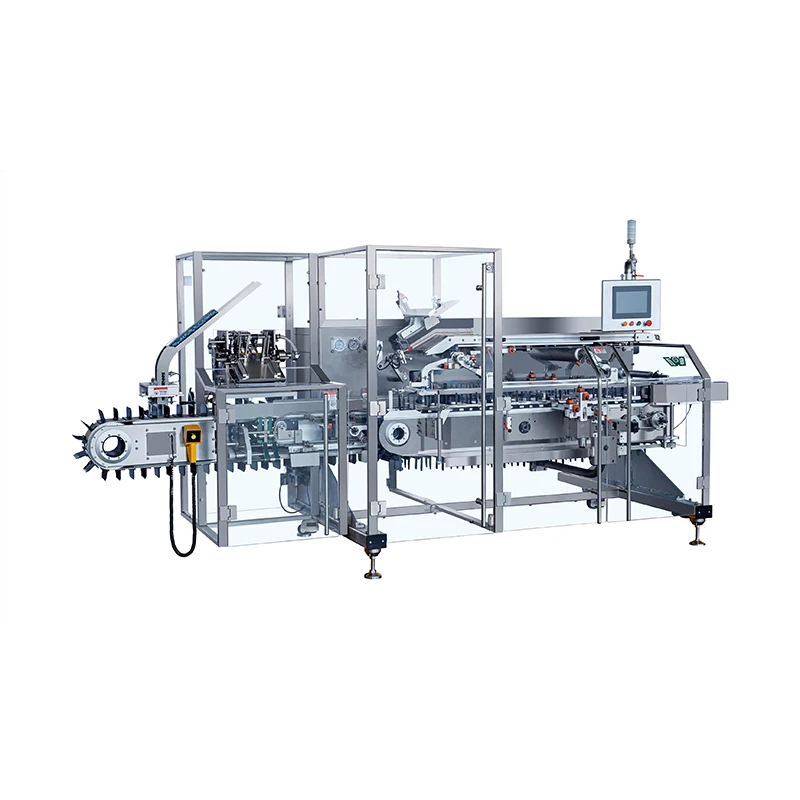 Full Servo Automatic High speed Continuous Cartoning Machine For Blister/Tube/Pill Tray/Soft ALU Strip/Sachet