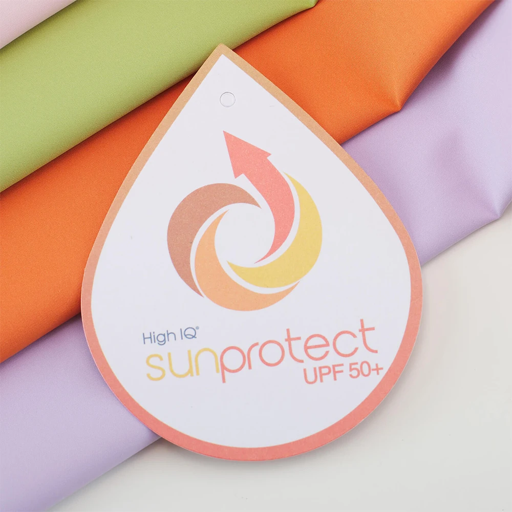 upf50+ sunscreen fabric 50D plain weave high density breathable anti-ultraviolet clothing fabric
