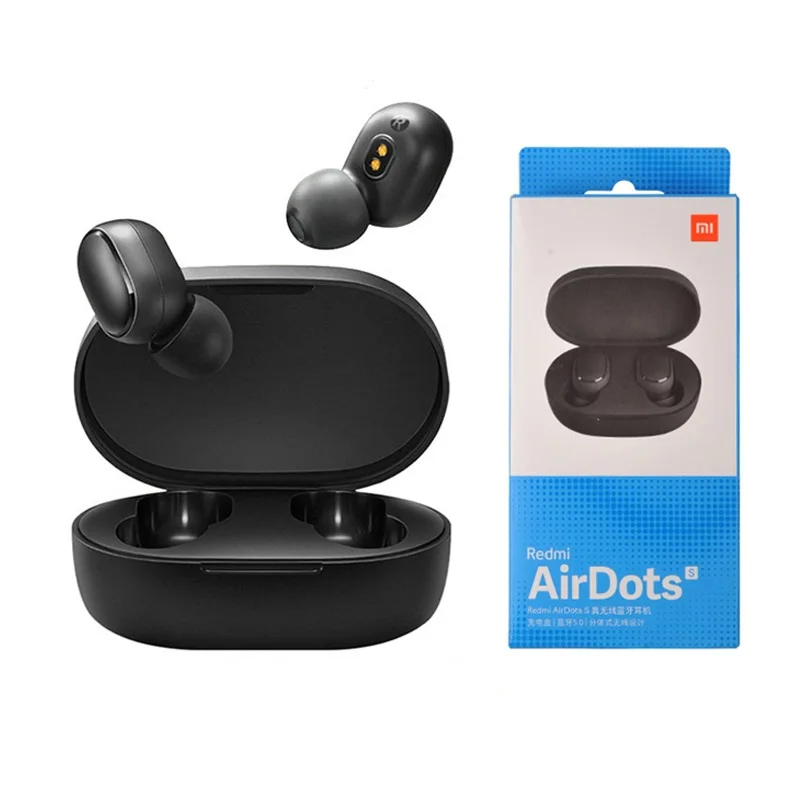 
Беспроводные наушники Xiaomi Redmi AirDots 2, BT гарнитура, TWS наушники, гарнитура для режима «свободные руки», беспроводные наушники с шумоподавлением mi airdot 