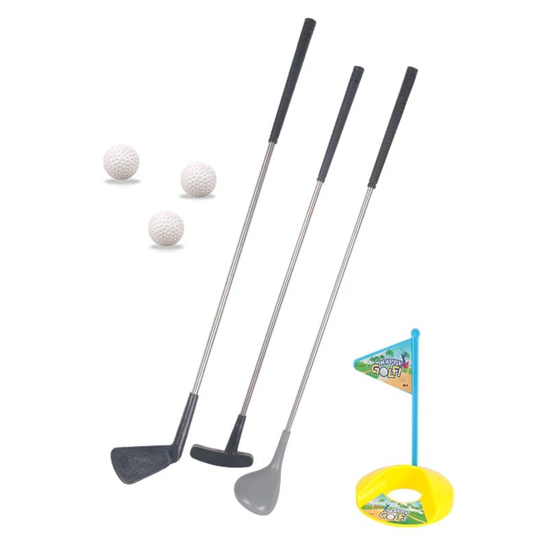 CE certificate kids golf toy set plastic mini golf indoor toys