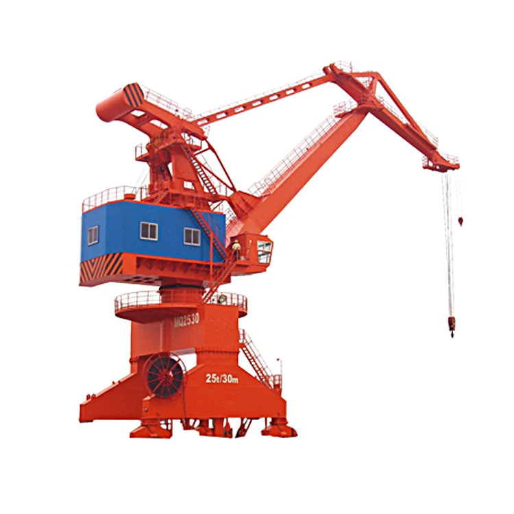 Heavy Duty Portal Crane Mobile Harbour For 20 TON Container Lifting