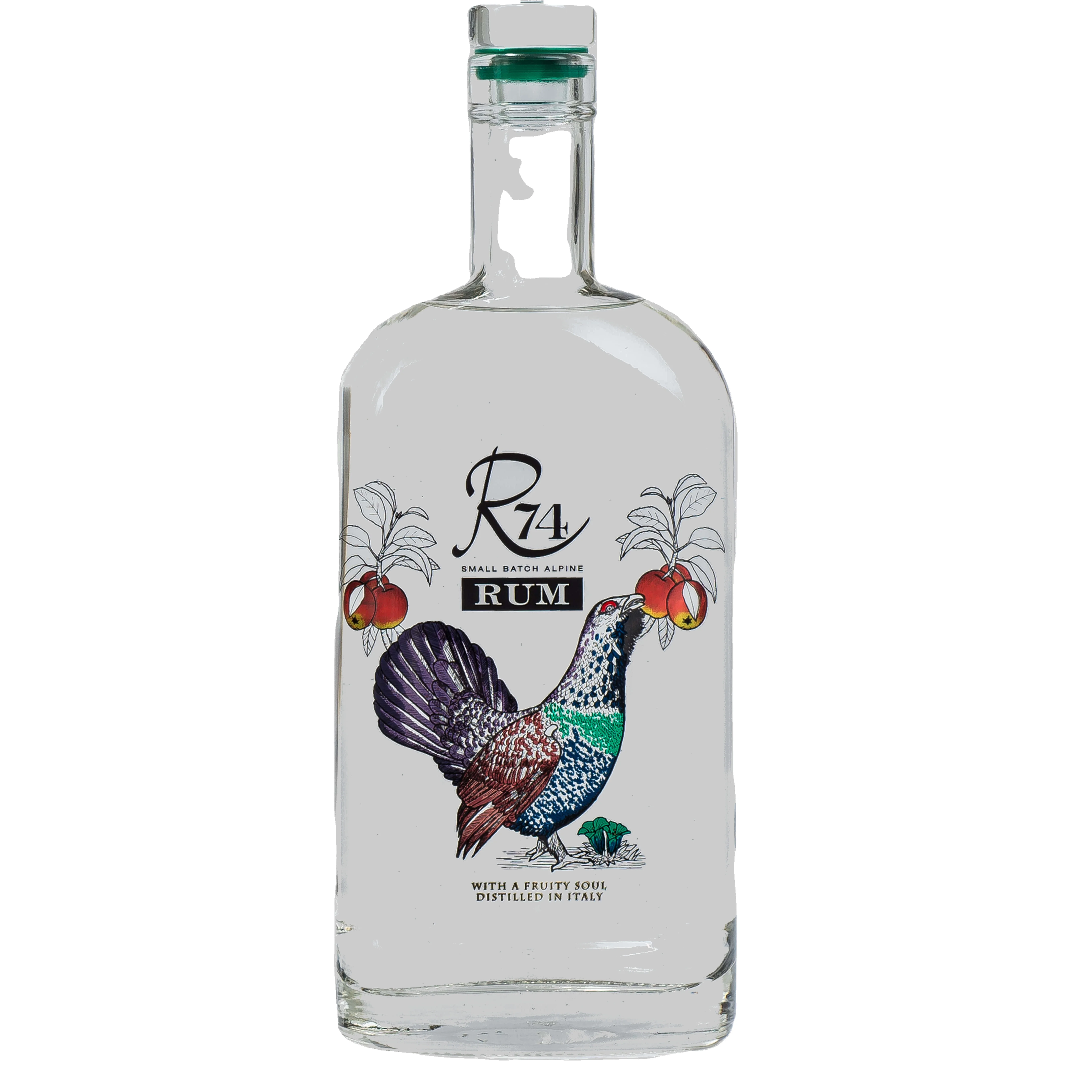 Roner R74 Rum White, Сделано в Италии, R74 Rum White, 52% Том, 700 мл, самая известная в Италии Дистилляция