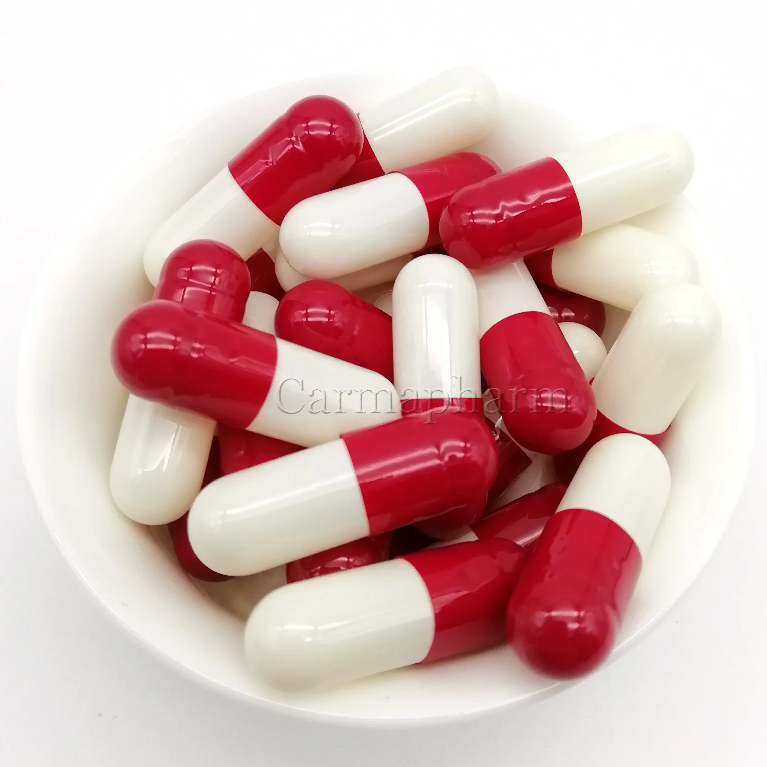 Red BSE/TSE Free empty capsule size 00 for medicine