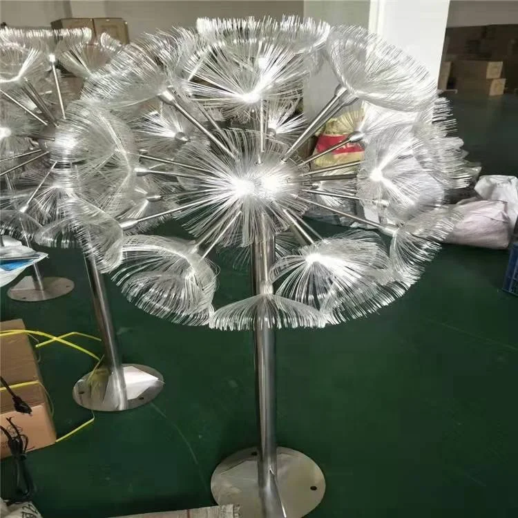 top products 2022 garden decoration outdoor flower led light custom xmas string light globe dandelion lights