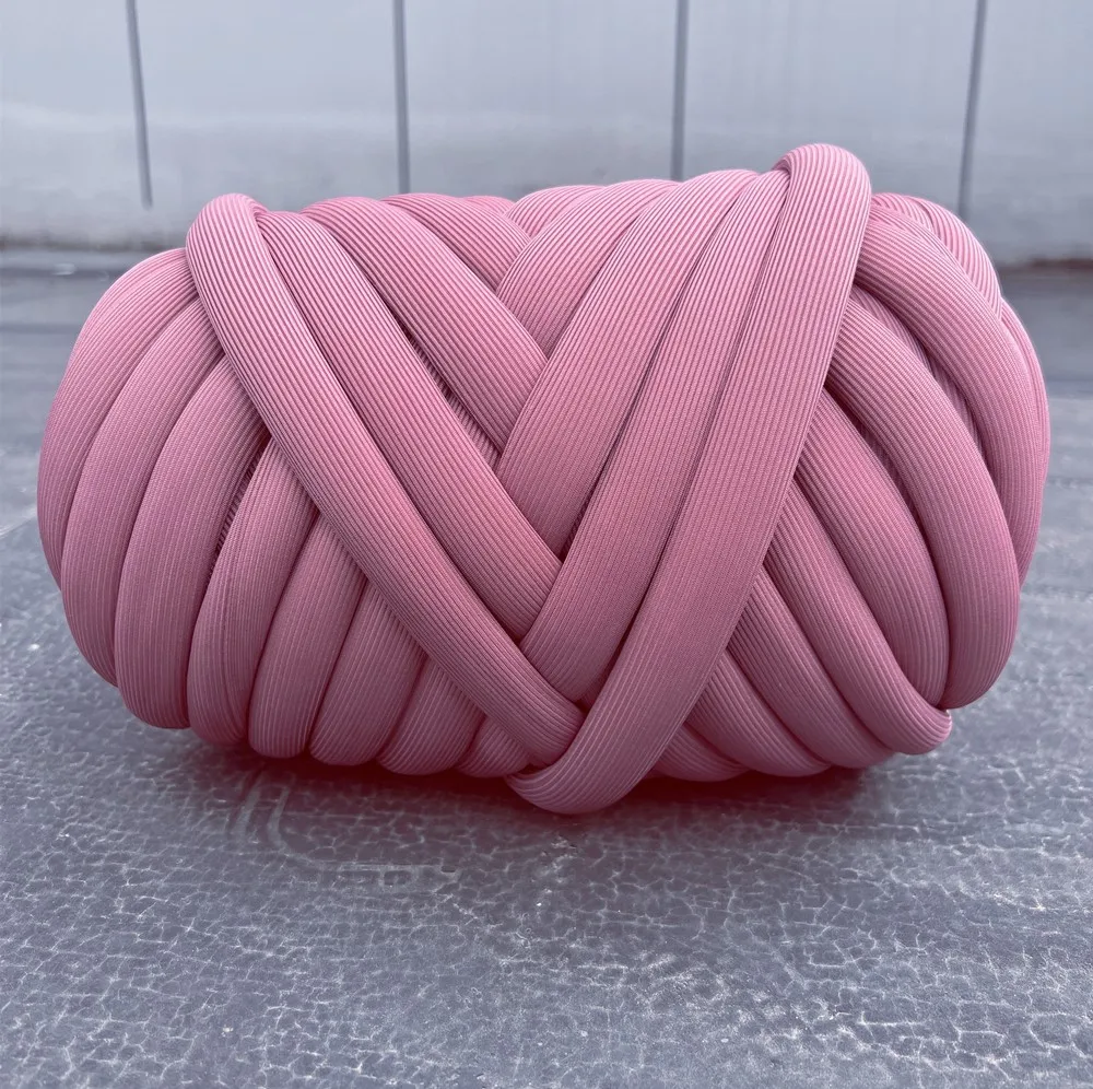 Charmkey New Cool Striped Yarn DIY Extra Thick Icelandic Cloth Line Hand-woven Bag Blanket Cat Bed