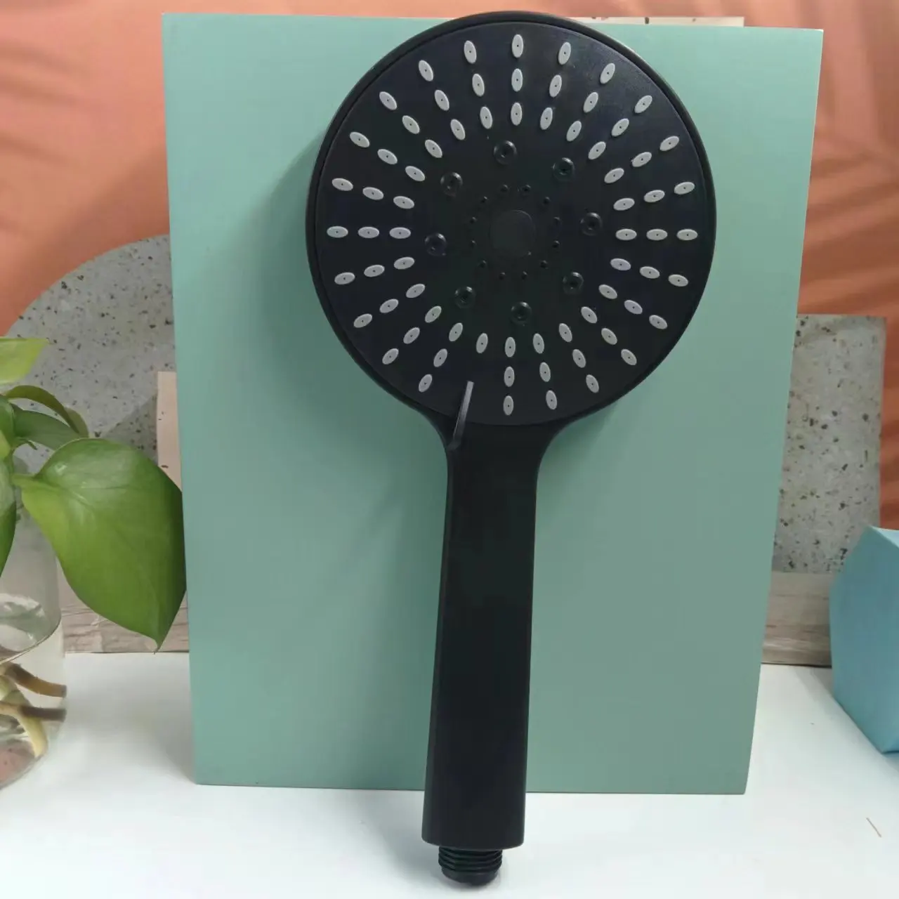 Big Panel High Pressure Five-mode Large Water outlet Bathroom Shower Hand Chrome