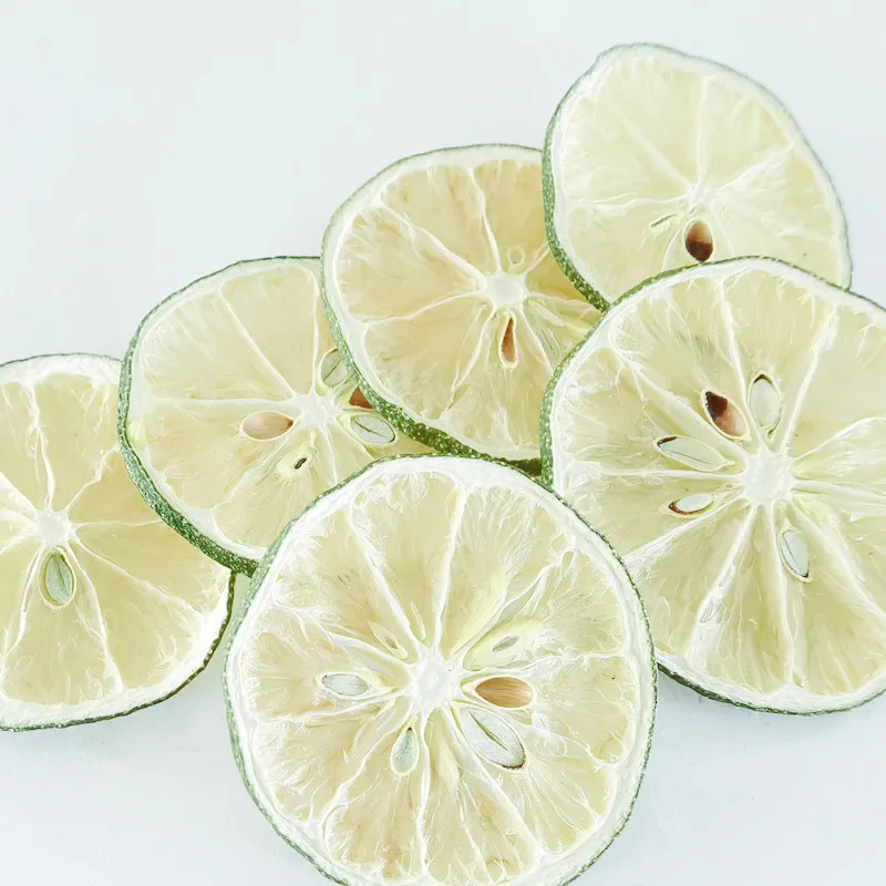 Dried Green lemon Slice Fresh Perfume Lemon Slice Seedless Green lemon Passion Fruit Tea
