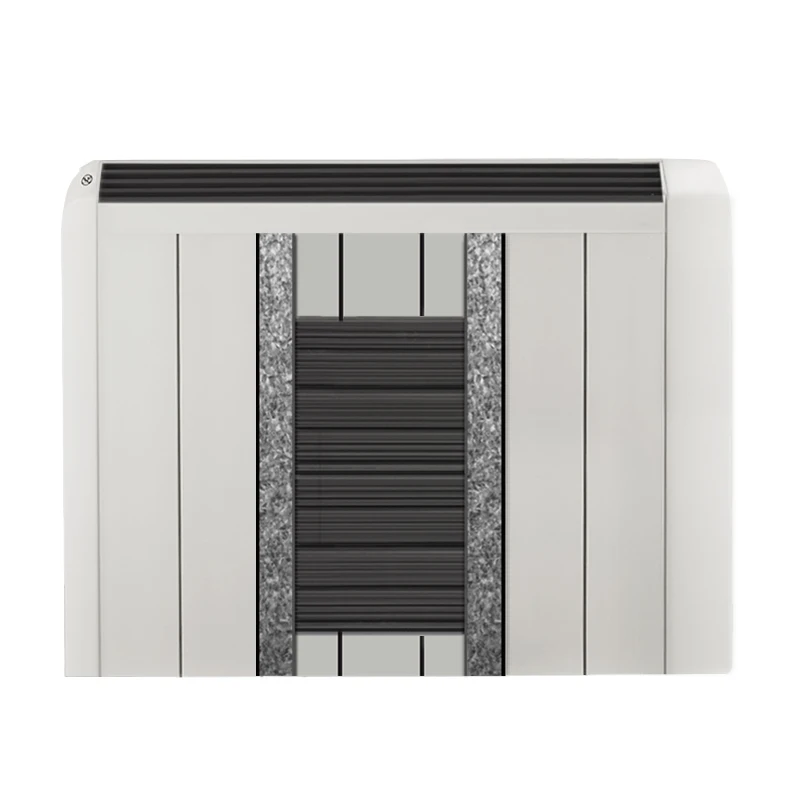 Low heating costs energy efficient Aluminum finned Stainless Steel heating Resistor white aluminum alloy 1000 W room heater