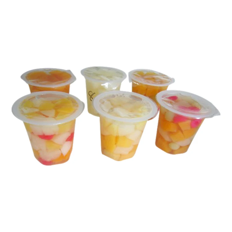 
100% Natural Healthy Food Jelly Fruit/Mixed Fruit Cocktail In Syrup With Mandarin Orange Cherry 