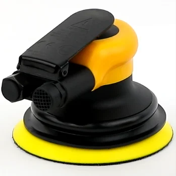 5 inch Air Random Orbital Sander Non-Vacuum Low Vibration Polisher Tools Pneumatic Random Orbit Palm Sanders