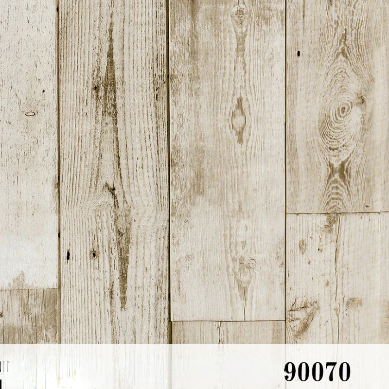 3D Wood Grain Vinyl Wallpaper Roll Waterproof Desktop Cabinet Door Furniture Renovation Modern Furniture Decoration Stickers