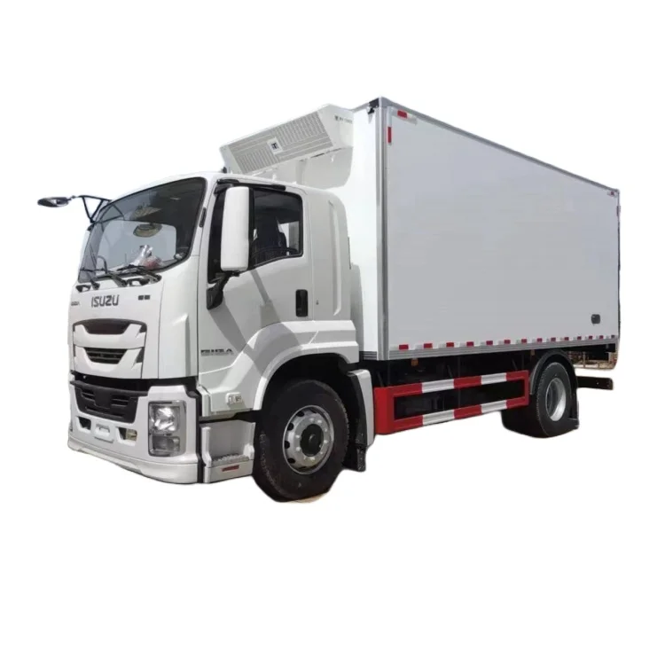New Isuzu refrigerated truck 30 cbm  refrigerator wagon freezer vehicle
