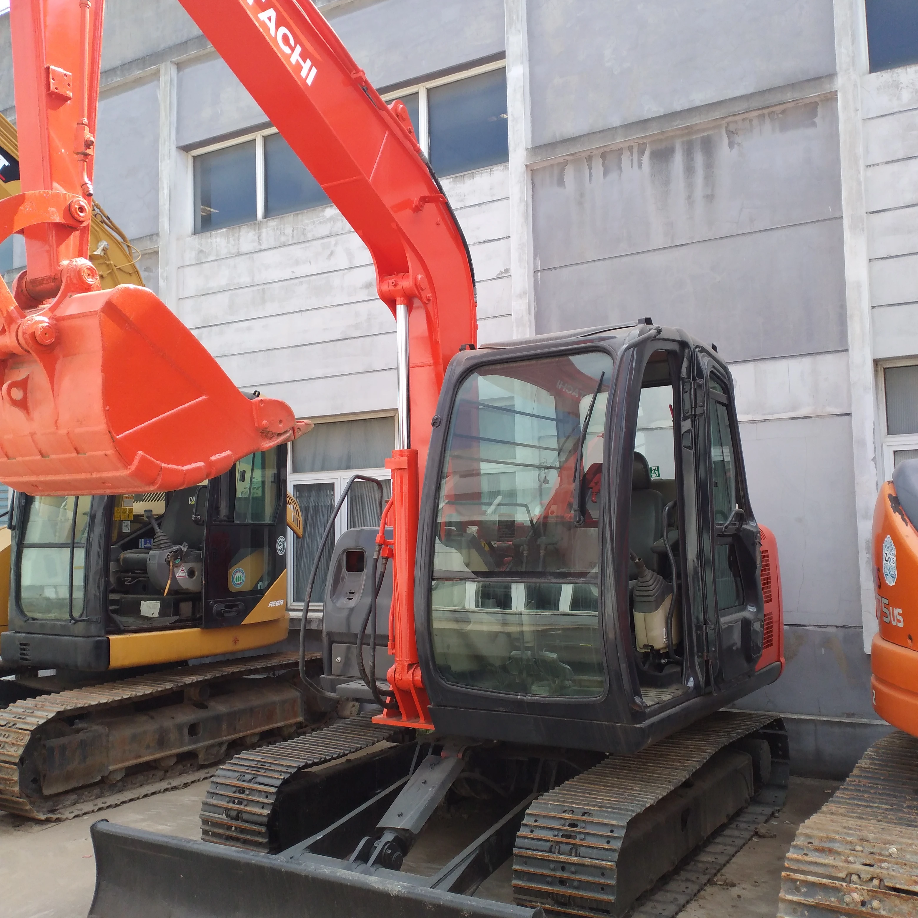 6ton excavator USED ZX60 ZX70 GOOD EXCAVATOR