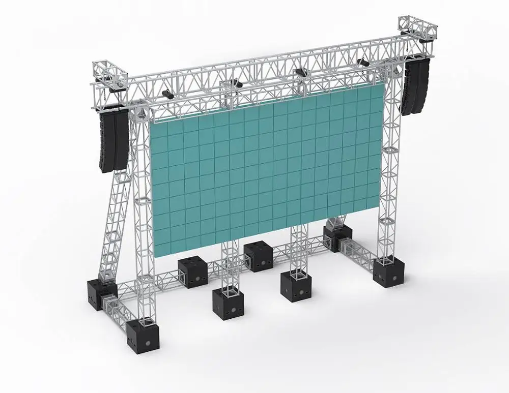 Aluminum  performance show  lift tower exhibition truss system for lighting